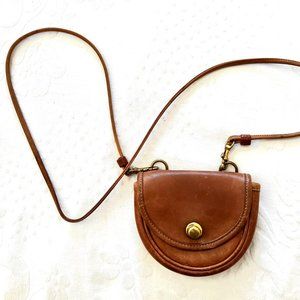 Coach crossbody leather